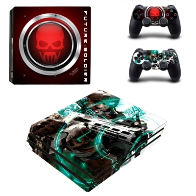 Ghost Recon Future Soldiers decal skin for PS4 Pro Console.. Ghost Recon Future Soldiers decal skin for PS4 Pro Console..