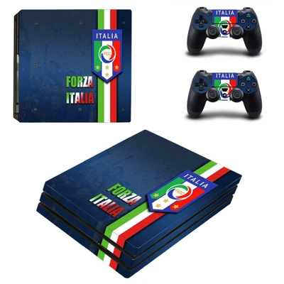 Italia FGC decal skin for PS4 Pro Console and 2 Controllers Italia FGC decal skin for PS4 Pro Console and 2 Controllers