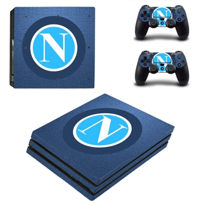 SSC Napoli decal skin for PS4 Pro Console and 2 Controllers SSC Napoli decal skin for PS4 Pro Console and 2 Controllers