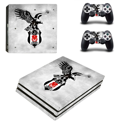 Besiktas JK decal skin for PS4 Pro Console and 2 Controllers Besiktas JK decal skin for PS4 Pro Console and 2 Controllers
