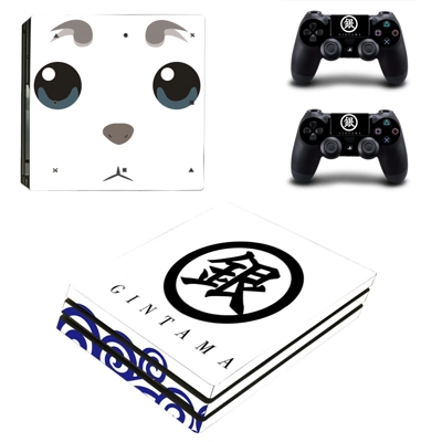 Gin Tama decal skin for PS4 Pro Console and 2 Controllers Gin Tama decal skin for PS4 Pro Console and 2 Controllers