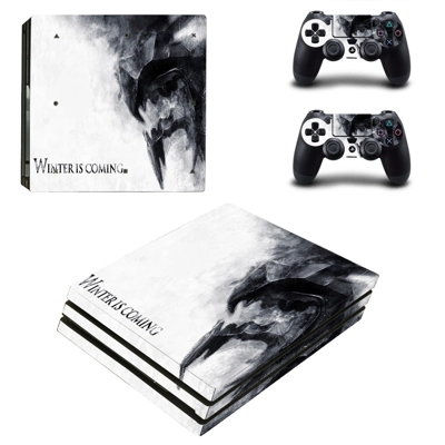 Game of Thrones decal skin for PS4 Pro Console and 2 Contr.. Game of Thrones decal skin for PS4 Pro Console and 2 Contr..