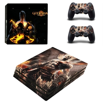 God of war remastered decal skin for PS4 Pro Console and 2..