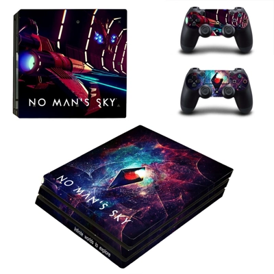 No man's Sky decal skin for PS4 Pro Console and 2 Controllers