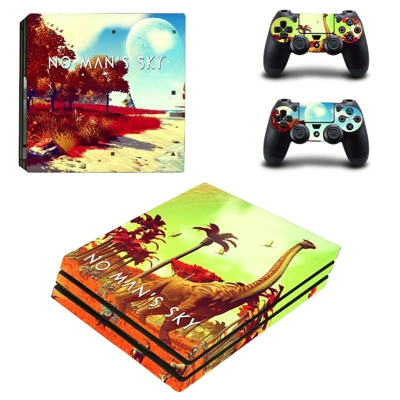 No man's Sky decal skin for PS4 Pro Console and 2 Controllers