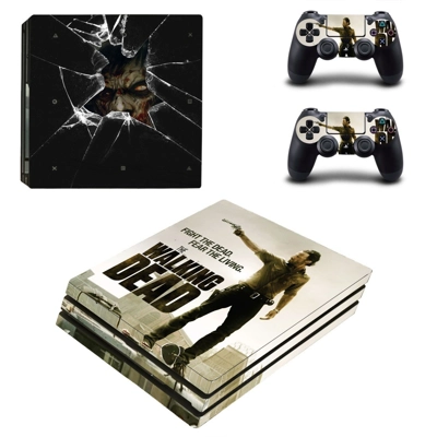 The walking dead decal skin for PS4 Pro Console and 2 Controllers