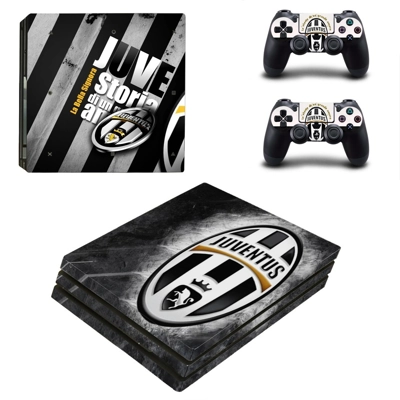Juventus FC decal skin for PS4 Pro Console and 2 Controllers