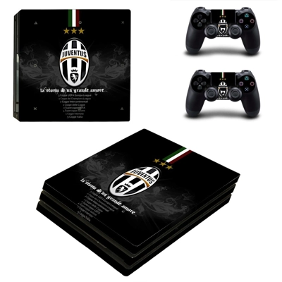 Juventus FC decal skin for PS4 Pro Console and 2 Controllers