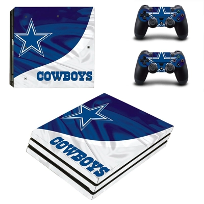 Dallas Cowboys decal skin for PS4 Pro Console and 2 Controllers