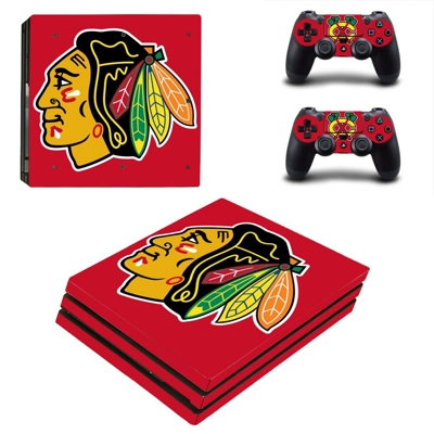 Washington Redskins decal skin for PS4 Pro Console and 2 Controllers