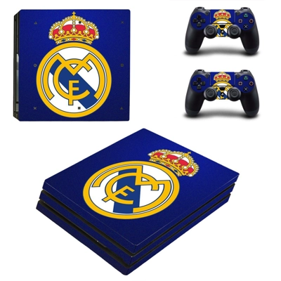 Real Madrid decal skin for PS4 Pro Console and 2 Controllers