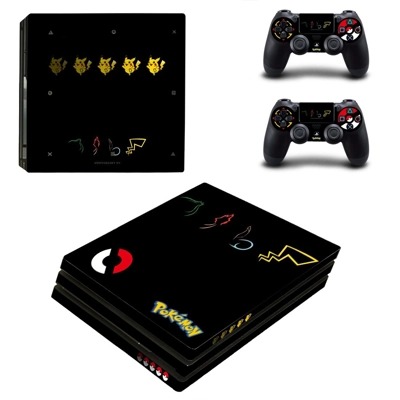Pokemon Go decal skin for PS4 Pro Console and 2 Controllers