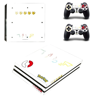 Pokemon Go decal skin for PS4 Pro Console and 2 Controllers