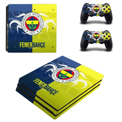Fenerbah�e SK decal skin for PS4 Pro Console and 2 Controllers