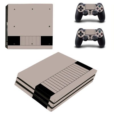 PS4 classic decal skin for PS4 Pro Console and 2 Controllers