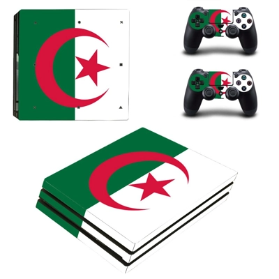 Flag of Turkey decal skin for PS4 Pro Console and 2 Controllers