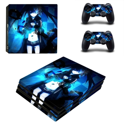 Anime decal skin for PS4 Pro Console and 2 Controllers