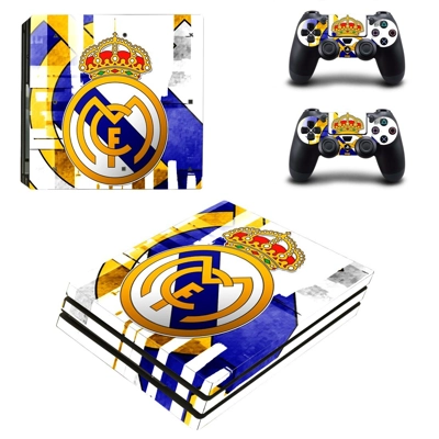 Real Madrid decal skin for PS4 Pro Console and 2 Controllers