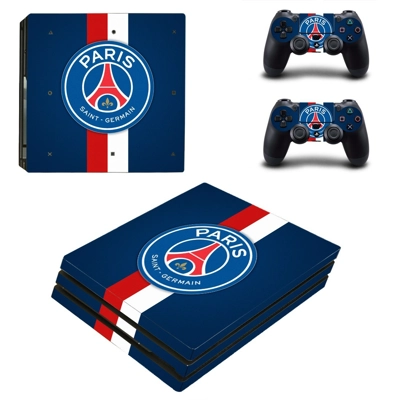 Paris Saint German decal skin for PS4 Pro Console and 2 Controllers