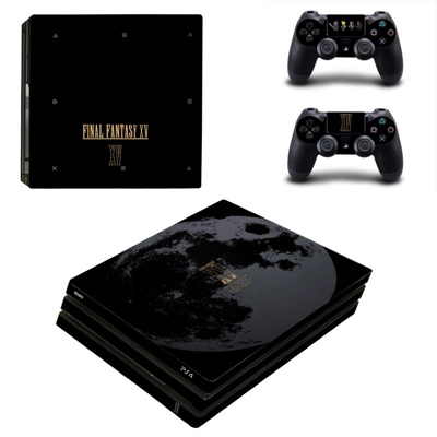 Final Fantasy XV decal skin for PS4 Pro Console and 2 Controllers