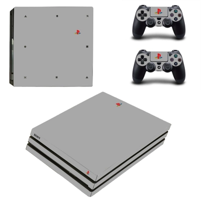 Classic decal skin for PS4 Pro Console and 2 Controllers