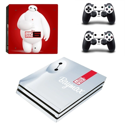 Big Hero 6 decal skin for PS4 Pro Console and 2 Controllers