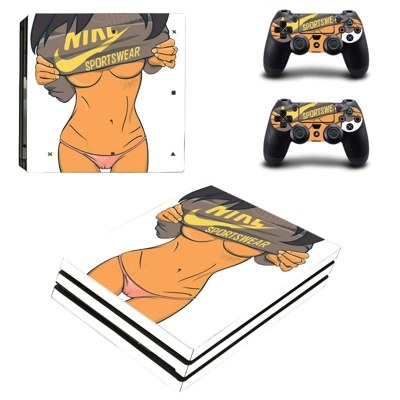 Nike decal skin for PS4 Pro Console and 2 Controllers Nike decal skin for PS4 Pro Console and 2 Controllers