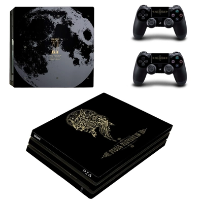 Final Fantasy XV decal skin for PS4 Pro Console and 2 Controllers