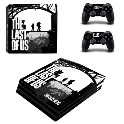 The Last of US decal skin for PS4 Pro Console and 2 Contro.. The Last of US decal skin for PS4 Pro Console and 2 Contro..