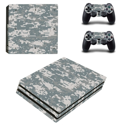 Digital camouflage decal skin for PS4 Pro Console and 2 Co.. Digital camouflage decal skin for PS4 Pro Console and 2 Co..