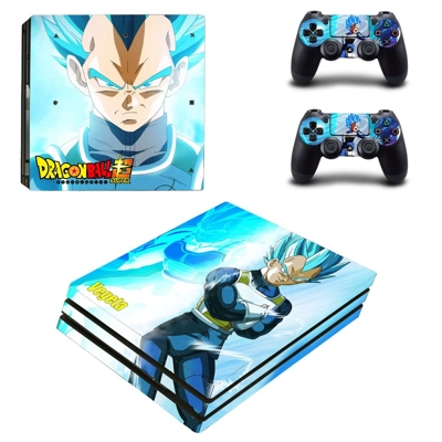 Dragon Ball Super decal skin for PS4 Pro Console and 2 Controllers