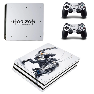 Horizon Zero Dawn decal skin for PS4 Pro Console and 2 Controllers
