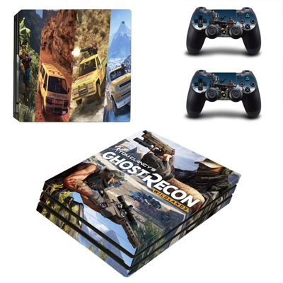 Ghost Recon Wildlands decal skin for PS4 Pro Console and 2 Controllers