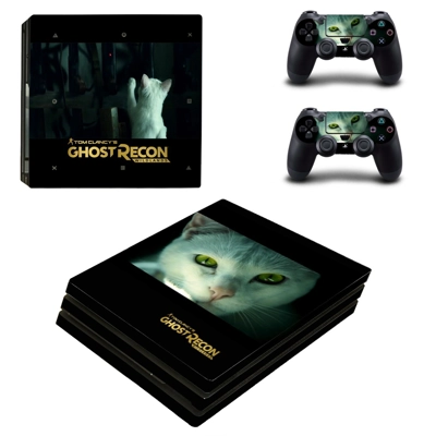 Ghost Recon Wildlands decal skin for PS4 Pro Console and 2 Controllers