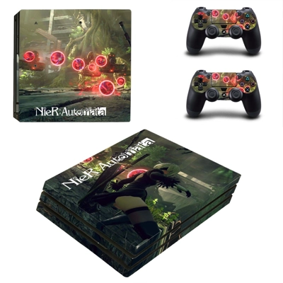 Nier Automata decal skin for PS4 Pro Console and 2 Controllers