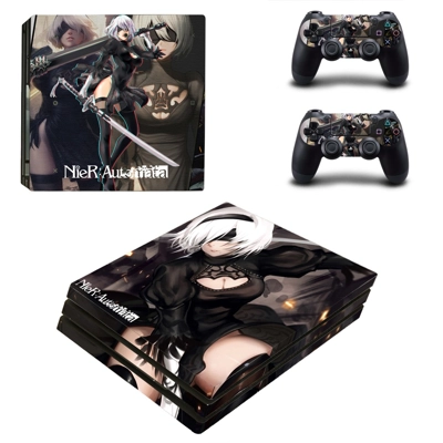 Nier Automata decal skin for PS4 Pro Console and 2 Controllers