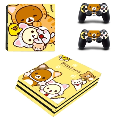 Rilakkuma meets honey decal skin for PS4 Pro Console and 2.. Rilakkuma meets honey decal skin for PS4 Pro Console and 2..