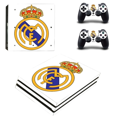 Real Madrid decal skin for PS4 Pro Console and 2 Controllers