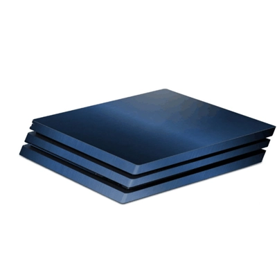 Classic blue decal skin for PS4 Pro Console and 2 Controllers