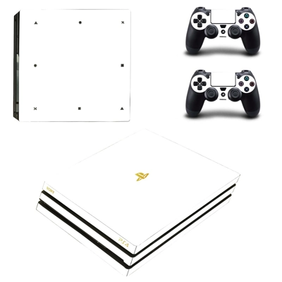 Classic decal skin for PS4 Pro Console and 2 Controllers