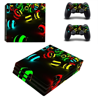 Pool Ball decal skin for PS4 Pro Console and 2 Controllers