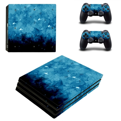 Stars Clipart decal skin for PS4 Pro Console and 2 Controllers