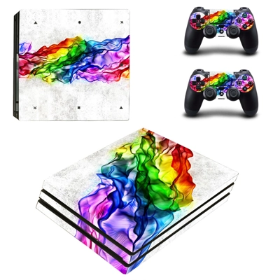 Nice Wallpaper decal skin for PS4 Pro Console and 2 Controllers