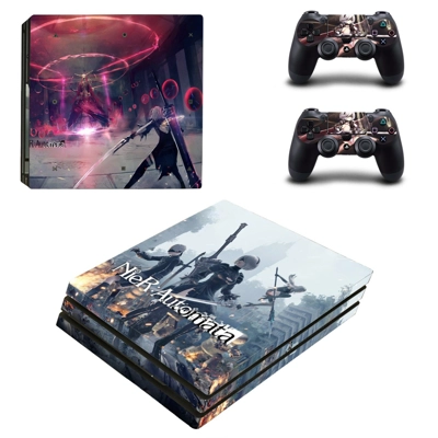 Nier Automata decal skin for PS4 Pro Console and 2 Controllers