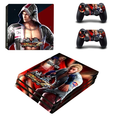 Tekken 7 decal skin for PS4 Pro Console and 2 Controllers