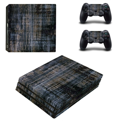 Blurry board decal skin for PS4 Pro Console and 2 Controllers