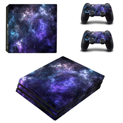 Sky stars decal skin for PS4 Pro Console and 2 Controllers Sky stars decal skin for PS4 Pro Console and 2 Controllers