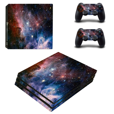 Sky stars decal skin for PS4 Pro Console and 2 Controllers Sky stars decal skin for PS4 Pro Console and 2 Controllers