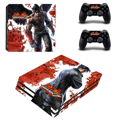 Tekken 7 decal skin for PS4 Pro Console and 2 Controllers