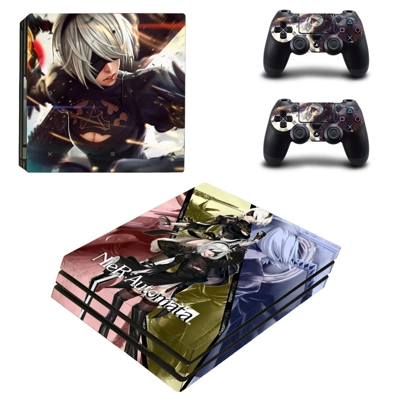 Nier Automata decal skin for PS4 Pro Console and 2 Controllers